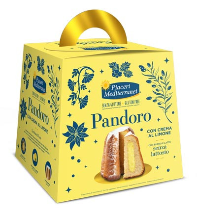Pandoro con Crema al Limone