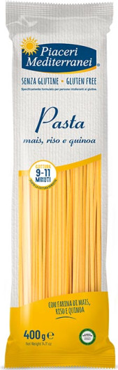 Linguine mit Mais, Reis und Quinoa