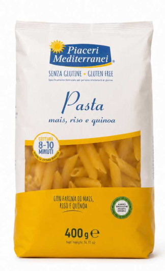 Penne di Mais, Riso e Quinoa