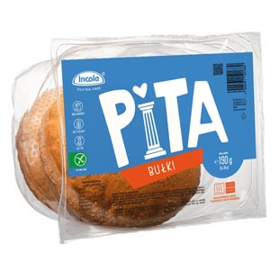 Glutenfreie Pitabrötchen