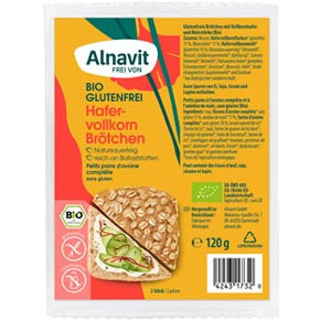 Prämie Bio Hafervollkorn Brötchen