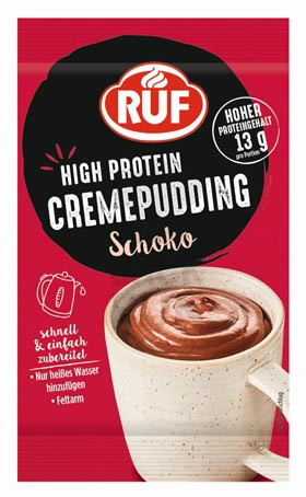 High Protein Cremepudding Schoko