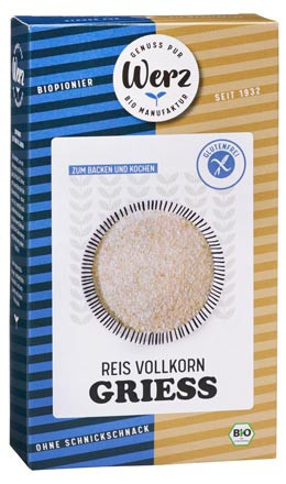 Reis Vollkorn Grieß