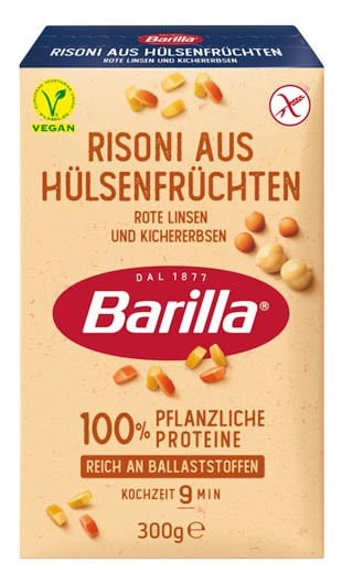 Risoni Rote Linsen und Kichererbsen