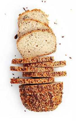 Bio Saatenbrot frisch gebacken