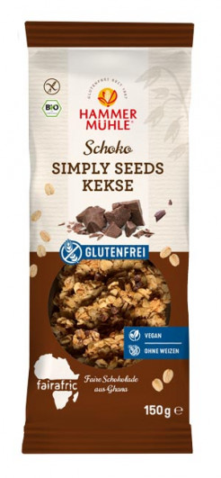 Bio Schoko Simply Seeds Kekse