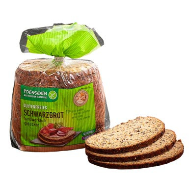 Glutenfreies Schwarzbrot