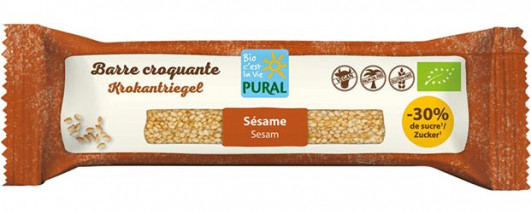 Krokantriegel Sesam less sugar