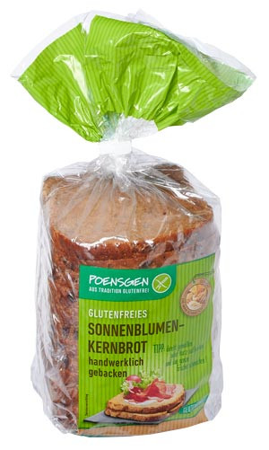 Glutenfreies Sonnenblumenkernbrot