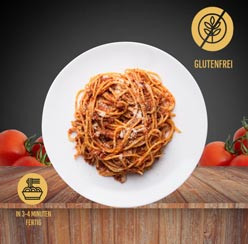 Fertiggericht Spaghetti Bolognese