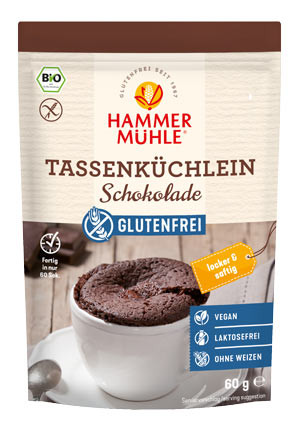 Bio Tassenküchlein Schokolade