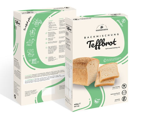 Backmischung Teffbrot