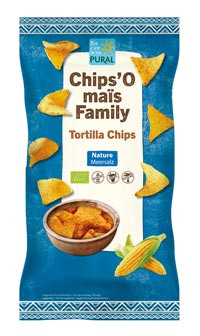 Tortilla Chips Natur Meersalz 200g