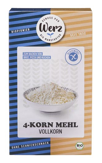 4-Korn Vollkorn Mehl