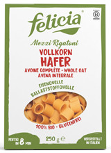 Bio Vollkorn Hafer Mezzi Rigatoni