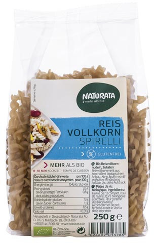Reis Vollkorn Spirelli