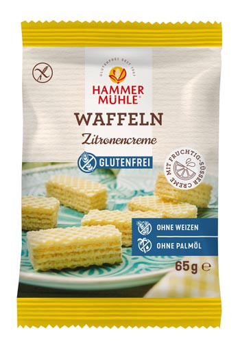 Zitrone Cremewaffeln