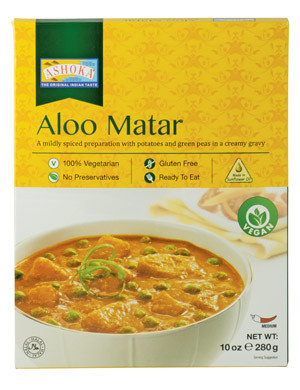 Aloo Matar Fertiggericht mit Kartoffeln & Erbsen