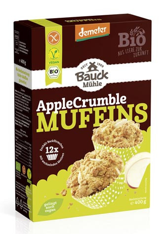 AppleCrumble Muffins Backmischung