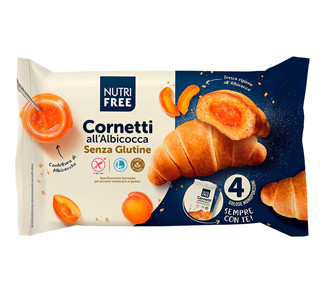 Croissant Cornetti all´Albicocca 4 Stück