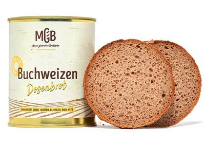 Buchweizenbrot Dosenbrot