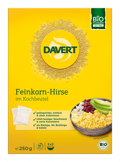 Feinkorn-Hirse im Kochbeutel