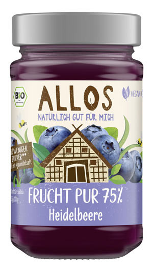 Bio Frucht Pur Heidelbeere