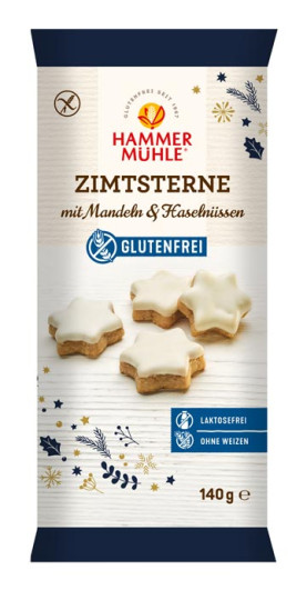 Zimtsterne mit Mandeln & Haselnüssen