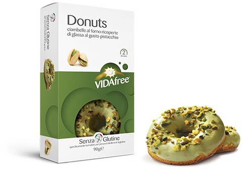 Glutenfreie Donuts Pistazie