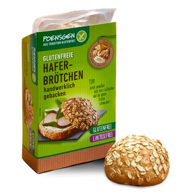 Glutenfreie Haferbrötchen