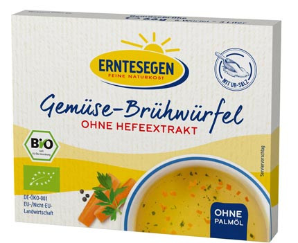 Gemüse-Brühwürfel hefefrei