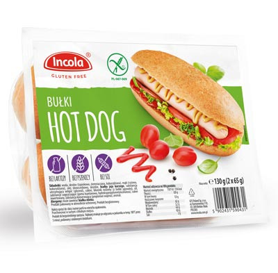 Glutenfreie Hot-Dog Brötchen