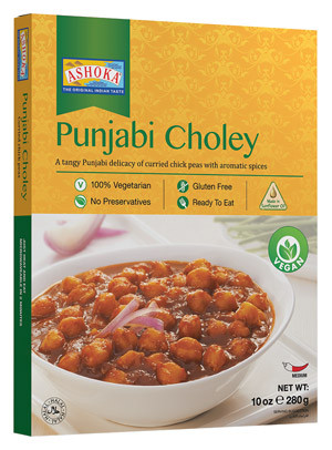 Punjabi Choley Fertiggericht mit Kichererbsen