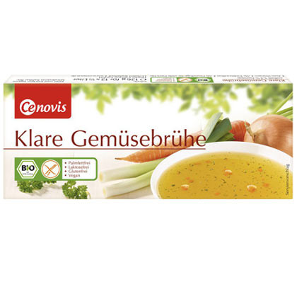 Klare Gemüsebrühe Würfel