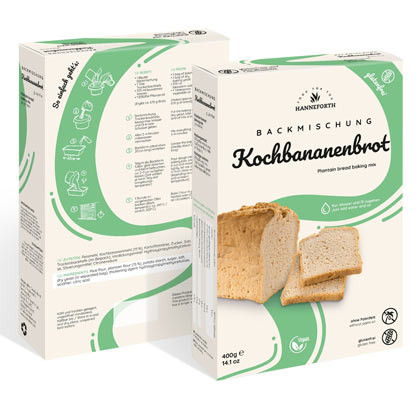 Backmischung Kochbananenbrot
