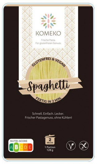 Spaghetti frische Nudeln aus Reis