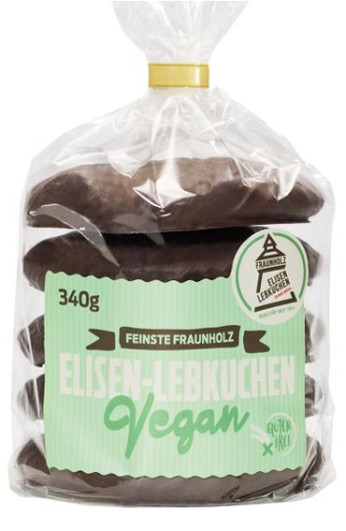 Elisen-Lebkuchen vegan Schoko