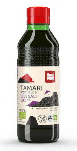 Tamari 50% weniger Salz 250ml