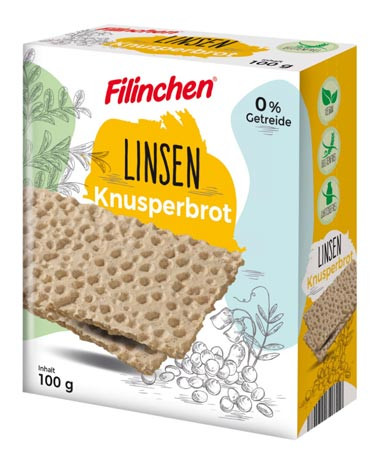 Linsen Knusperbrot