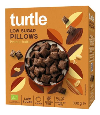 Bio Low Sugar Pillows mit Erdnussmuss
