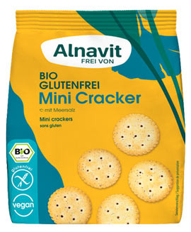 Bio Mini Cracker mit Meersalz
