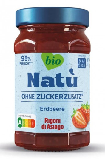 Bio Natu Erdbeere Fruchtaufstrich