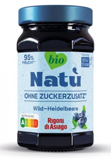 Bio Natu Wild-Heidelbeere Fruchtaufstrich