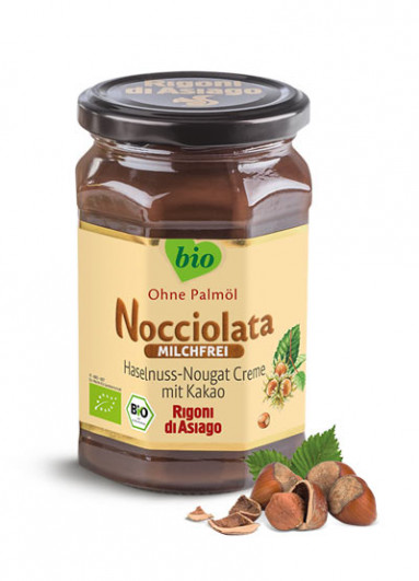 Bio Nocciolata Dark Nuss-Nougat-Creme vegan