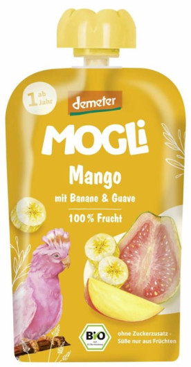 Bio Quetschie Mango Guave Banane