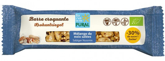 Krokantriegel Salziger Nussmix less sugar