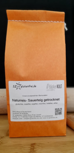 Naturreis- Sauerteig getrocknet