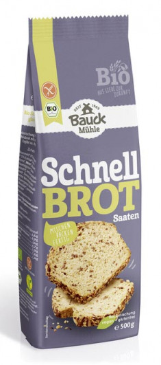 Schnellbrot mit Saaten