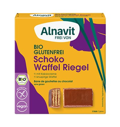 Bio Schoko Waffel Riegel