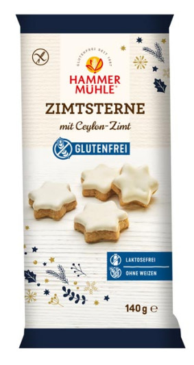 Zimtsterne mit Mandeln & Haselnüssen